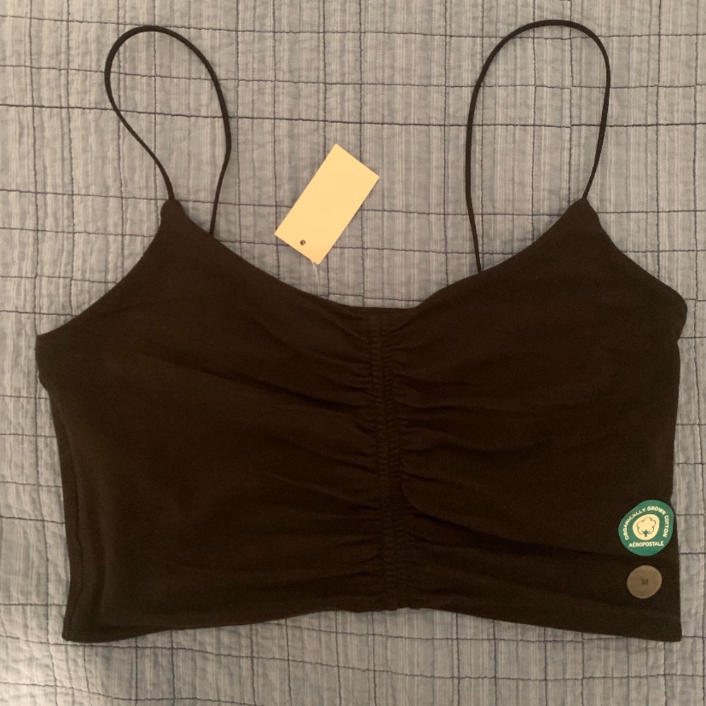 Ruched tank top